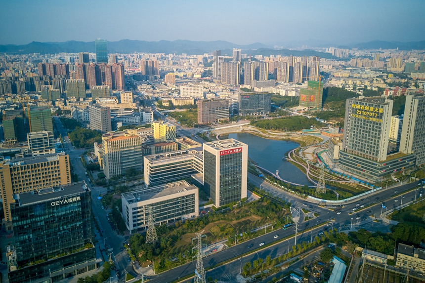 時間谷，深圳鐘表產(chǎn)業(yè)集聚基地。深圳鐘表行業(yè)協(xié)會供圖