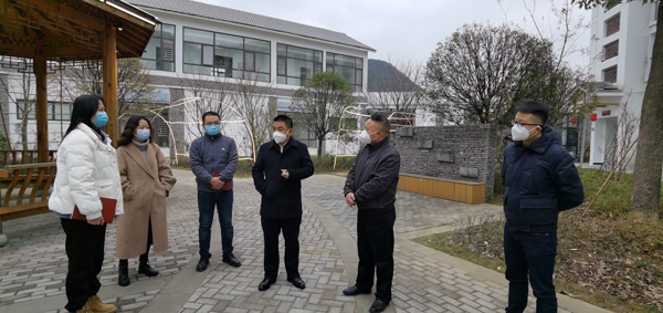 唐友波調(diào)研旅游資源盤活工作。
