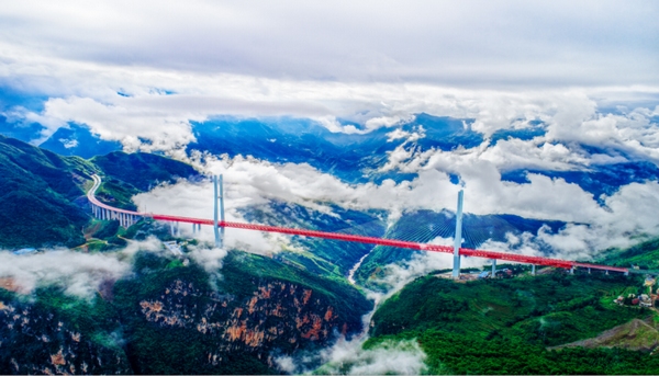 貴州公路串路成景。貴州文旅廳供圖