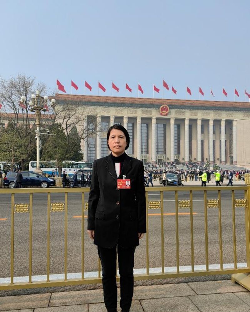 全國人大代表、貴州公路集團副總經(jīng)理張勝林。貴州交通職業(yè)技術(shù)學(xué)院供圖。