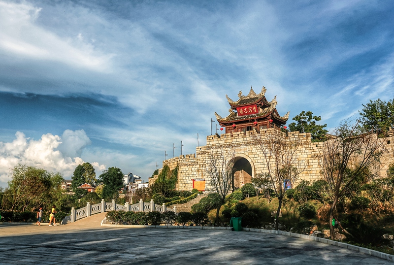 青巖古鎮(zhèn)。梁國同攝