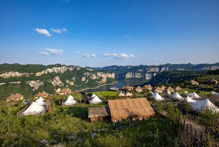 花都里化屋野奢露營基地。陳穎攝
