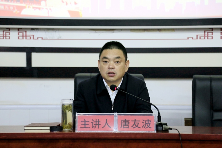 唐友波發(fā)言。