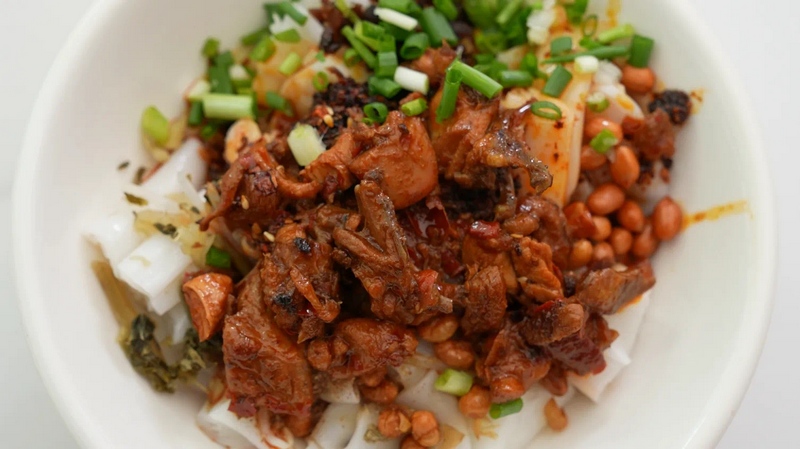美食——江龍剪粉。