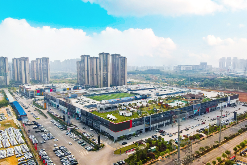 五象汽車生活廣場(chǎng)。廣西桂物機(jī)電集團(tuán)供圖