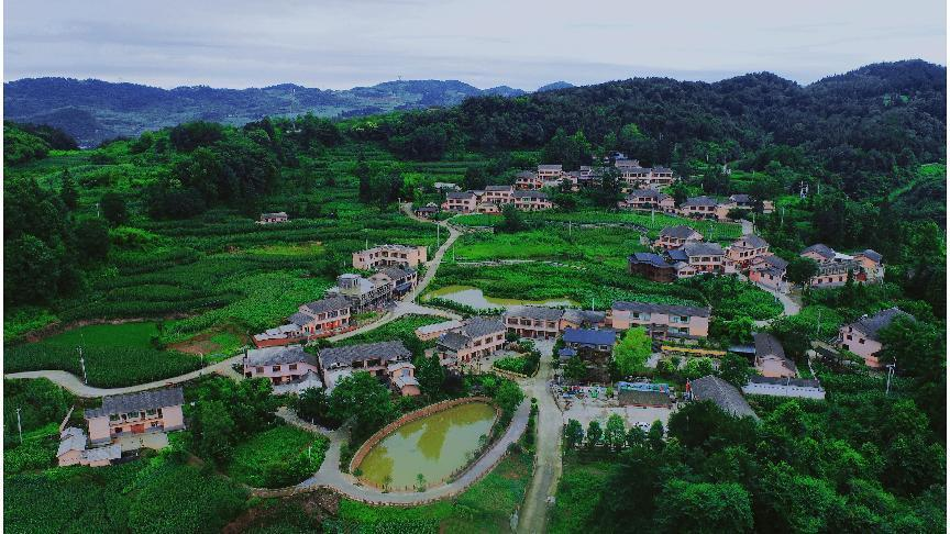 美麗的鄉(xiāng)村。