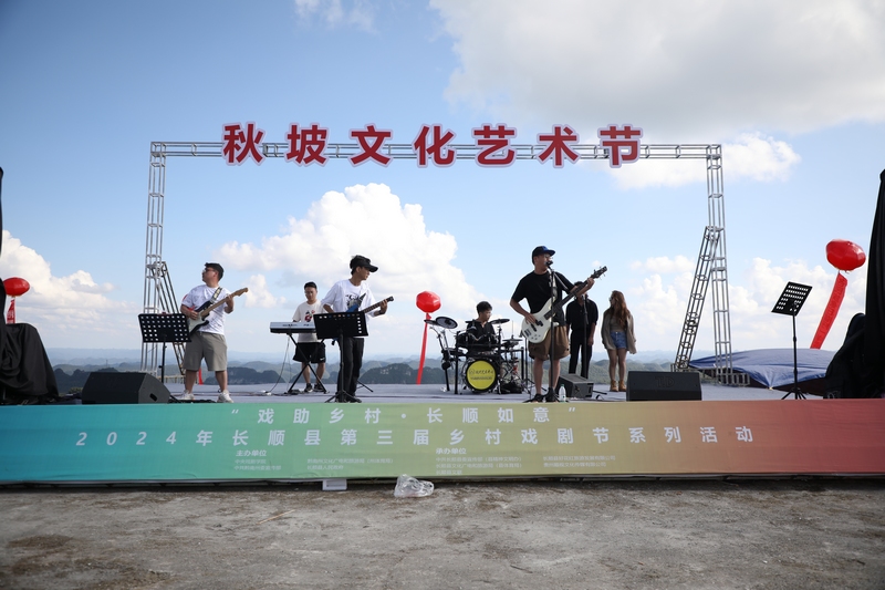 草地音樂節(jié)現(xiàn)場。