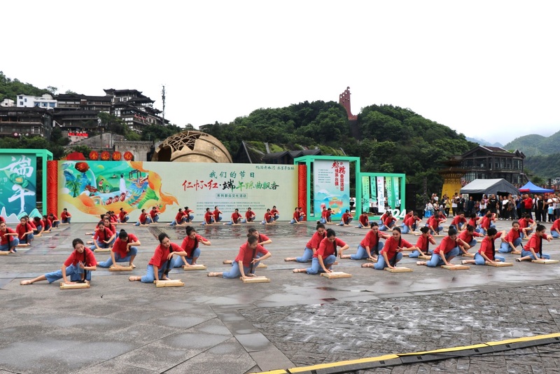 4、6月9日，仁懷市舉行2024年“我們的節(jié)日——仁懷紅·端午踩曲飄香”系列群眾文化活動(dòng)。仁懷市融媒體中心供圖
