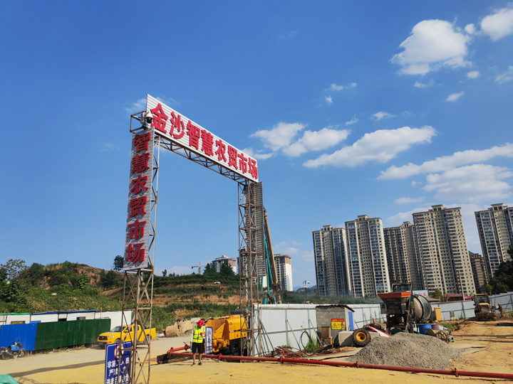 項目建設現(xiàn)場。陳昱攝