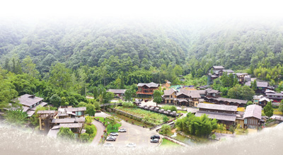綏陽(yáng)縣雙河村雙河客棧。