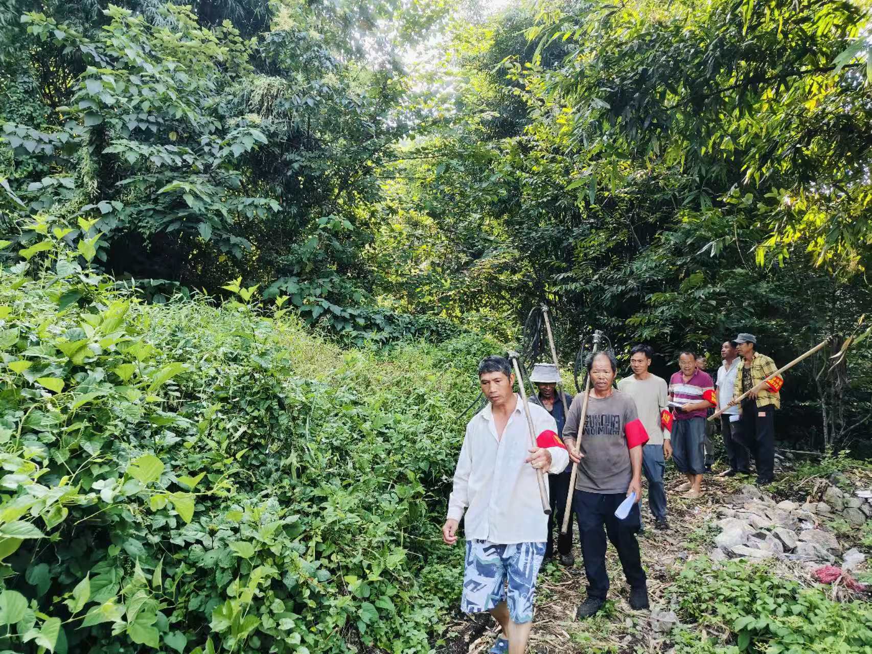 加強(qiáng)巡查。