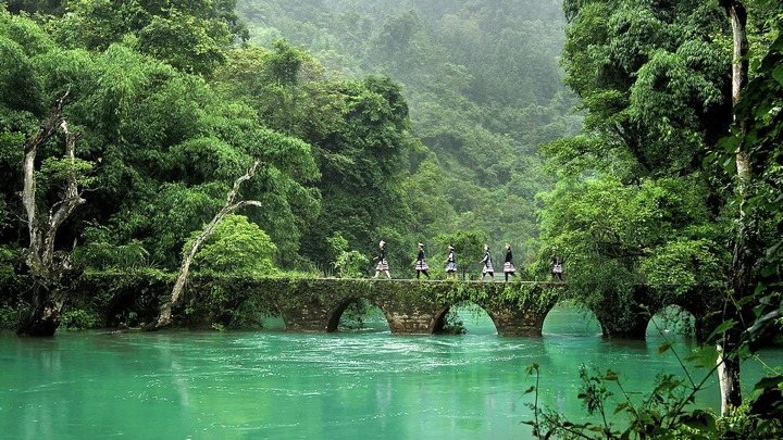 荔波小七孔景區(qū)。