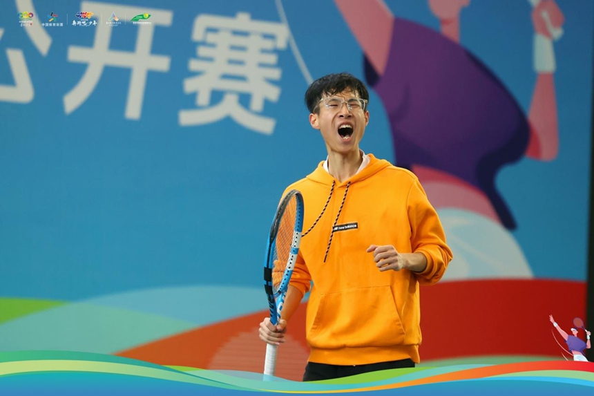 貴州省大學(xué)生網(wǎng)球公開賽現(xiàn)場