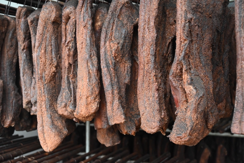 成品臘肉    沈建華  攝