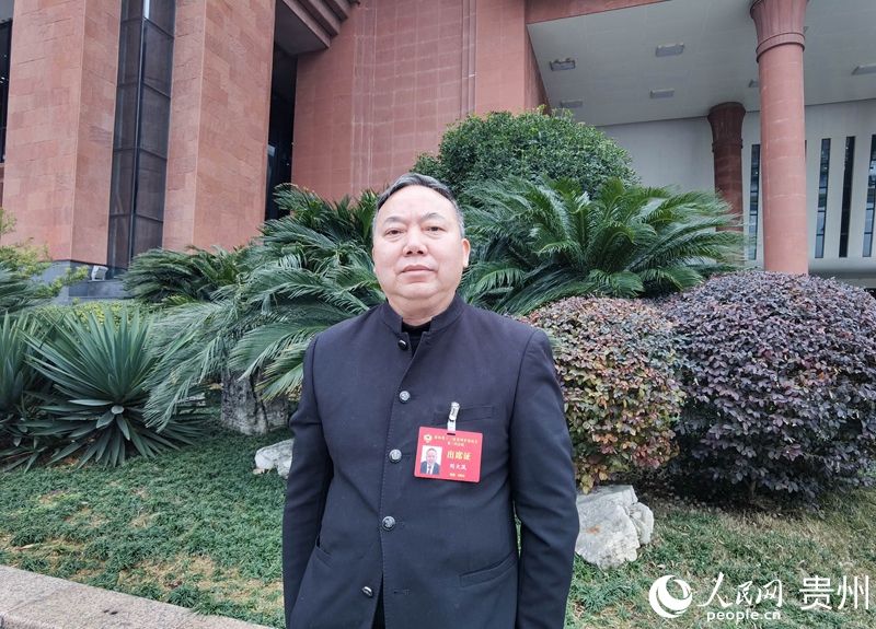 劉大泯委員。人民網(wǎng)記者 王秀芳攝