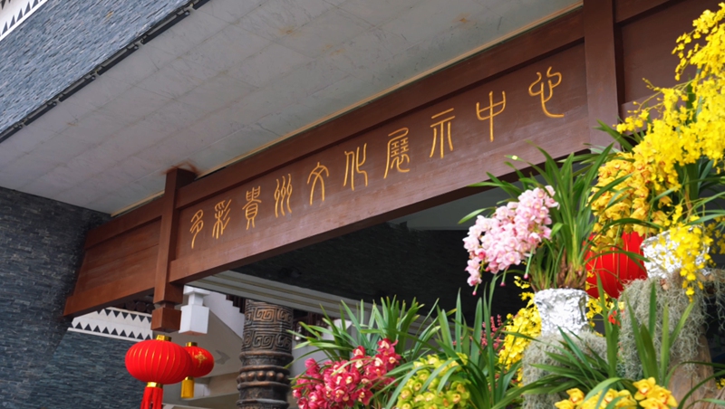 2、珍稀兜蘭綻放多彩貴州城，植物界“大熊貓”等你打卡。