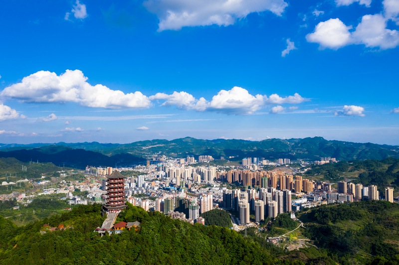 習(xí)水縣城。