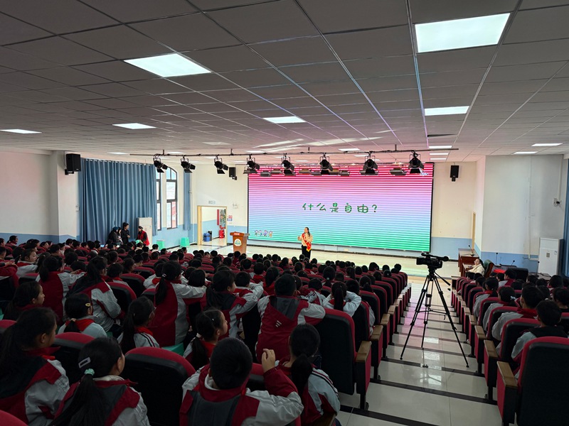 志愿活動現(xiàn)場。