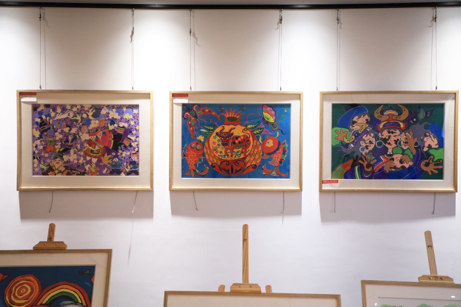 部分作品展示。