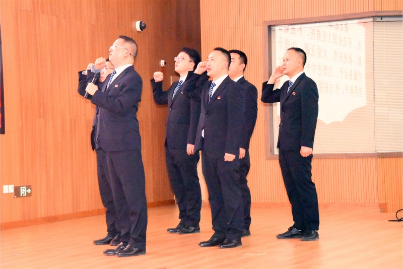 第四批援所羅門群島中國醫(yī)療隊宣誓現(xiàn)場。