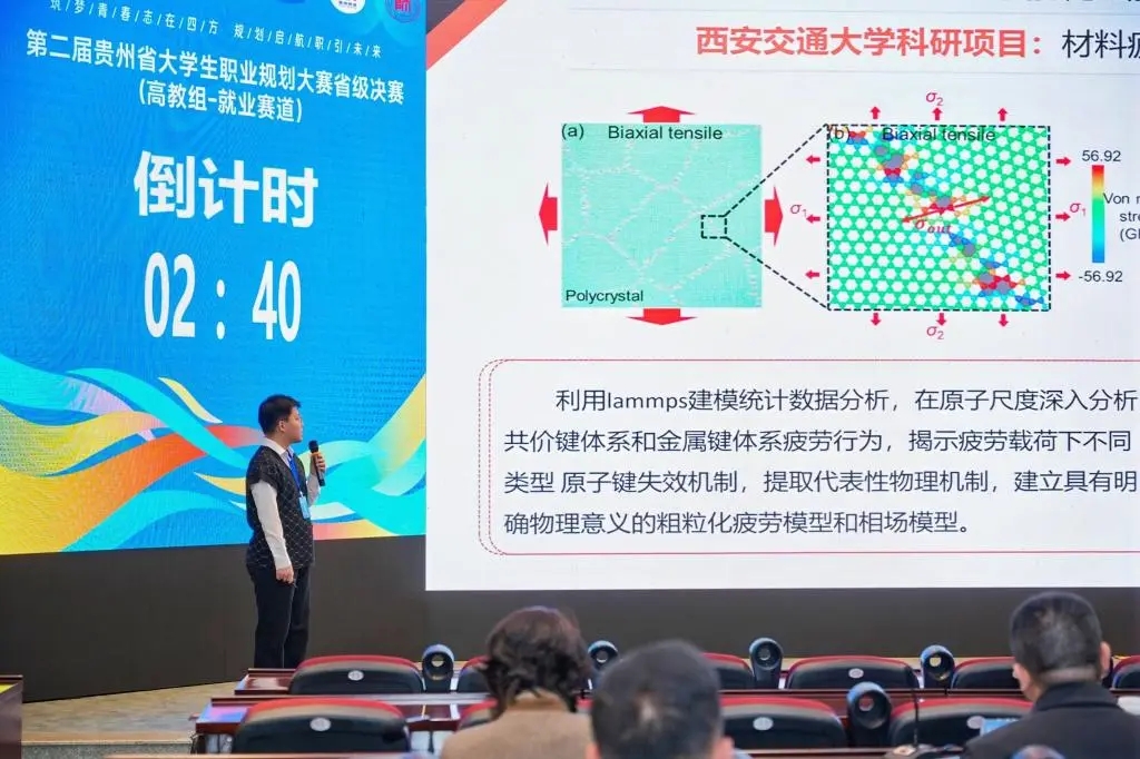就業(yè)賽道參賽選手張淏東。