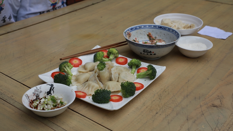 同學(xué)們的創(chuàng)意餃子