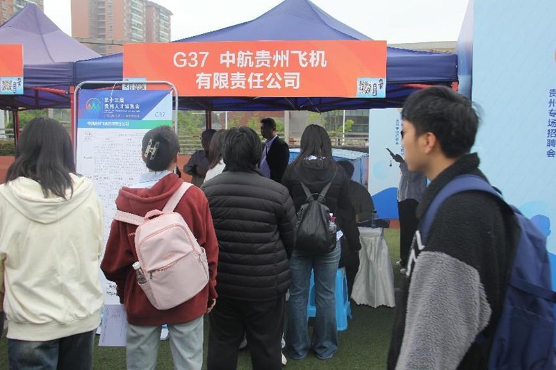求職者咨詢航空產業(yè)崗位。