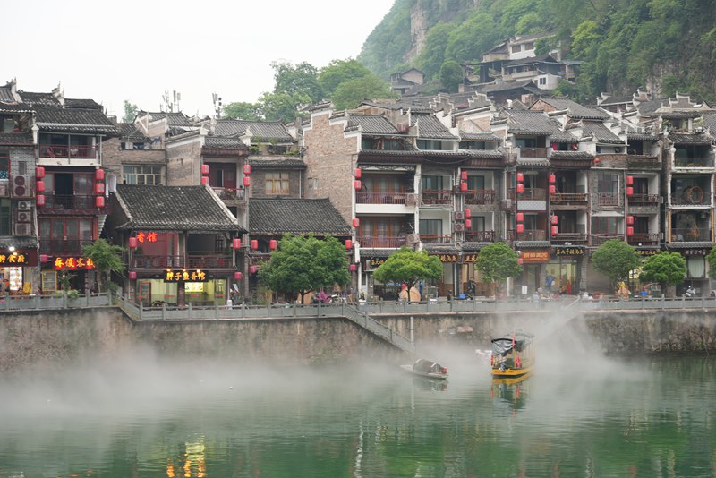鎮(zhèn)遠(yuǎn)古鎮(zhèn)。鎮(zhèn)遠(yuǎn)縣委宣傳部供圖 