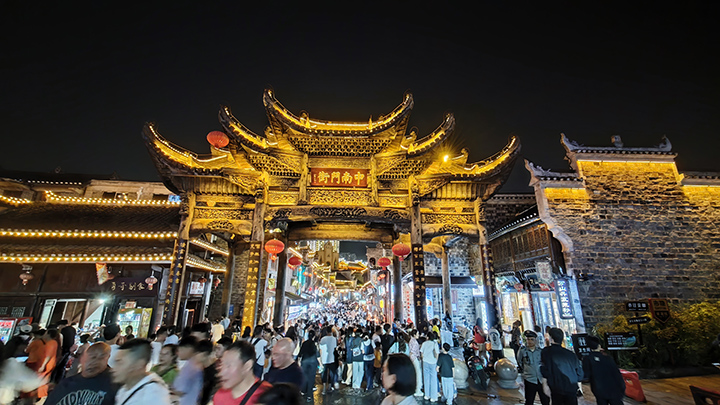 中南門街。
