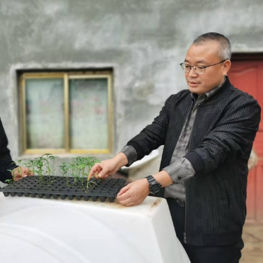 眼下正值辣椒育苗的好時(shí)節(jié)，走進(jìn)黔西市蓮城街道坪子社區(qū)的貴州省黔沃農(nóng)業(yè)科技有限公司基地內(nèi)，呈現(xiàn)出一片熱鬧非凡的勞作景象。