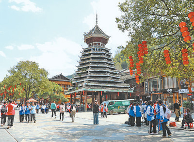 信團(tuán)鼓樓外景。吳光輝攝