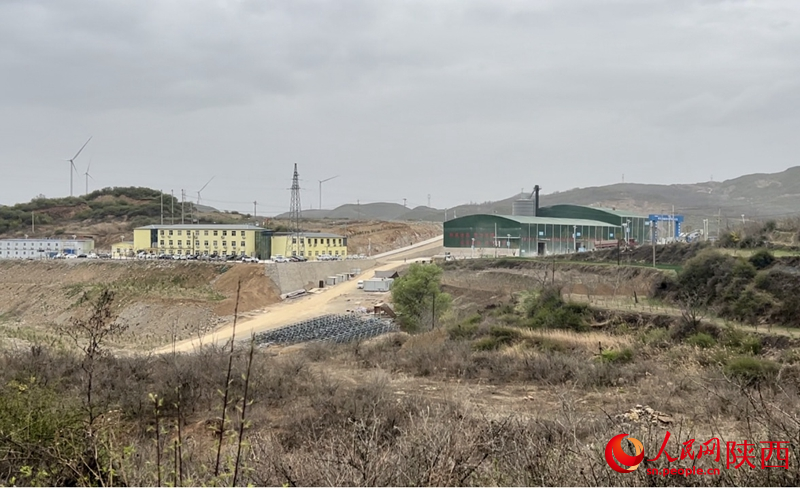 潤(rùn)鑫新材料廠區(qū)景象（攝于4月11日）。