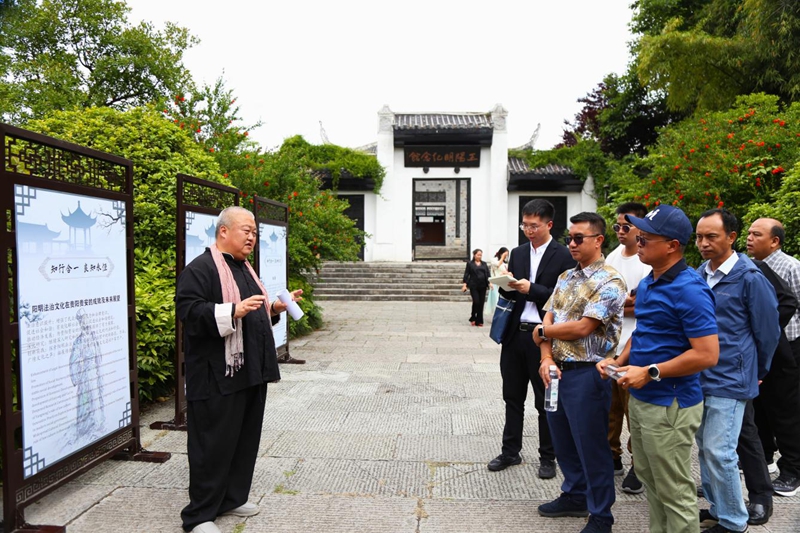 考察活動現(xiàn)場。貴陽市法學(xué)會供圖