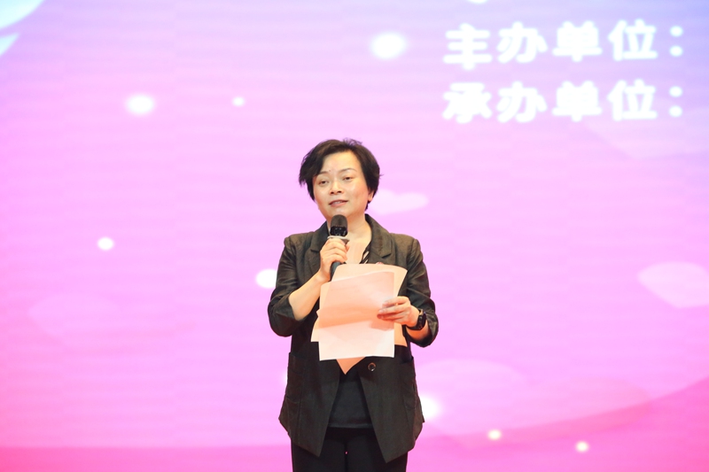 貴陽(yáng)康養(yǎng)職業(yè)大學(xué)黨委委員、副校長(zhǎng)李夢(mèng)蓉致辭。貴陽(yáng)康養(yǎng)職業(yè)大學(xué)供圖