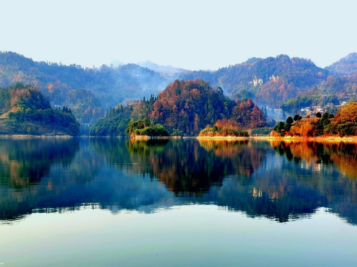 遵義市湄潭縣湄江湖。馬順強(qiáng) 攝.jpg