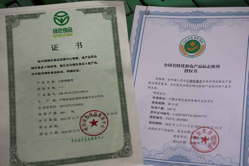 認(rèn)證證書。