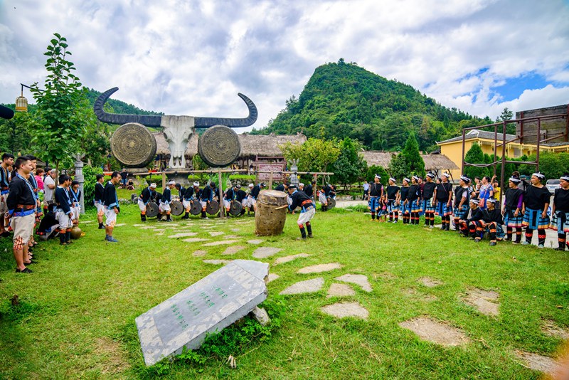 瑤山猴鼓舞。柏祥意攝